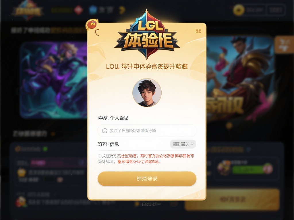 LOL官网体验服测试资格限时领取,赶快抓住机会! 提升申请成功率的小技巧
除了按部就班地