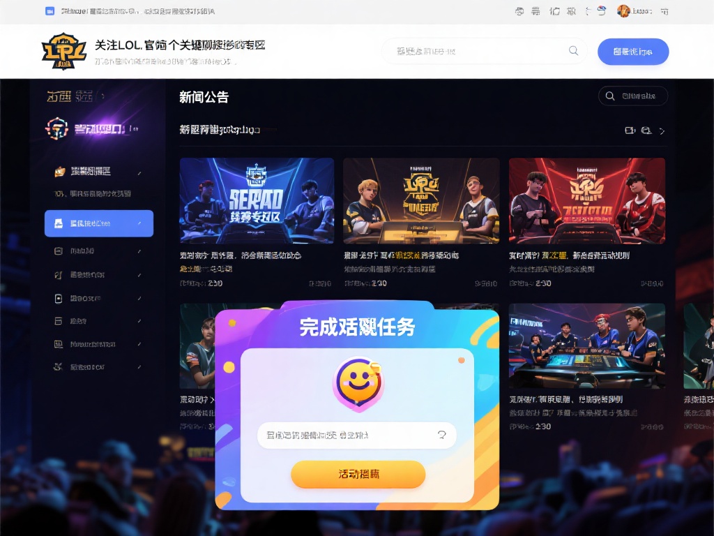 锁定LOL官网活动,掌握最新赛事动态! 想要不错过任何一场精彩比赛,关注LOL官