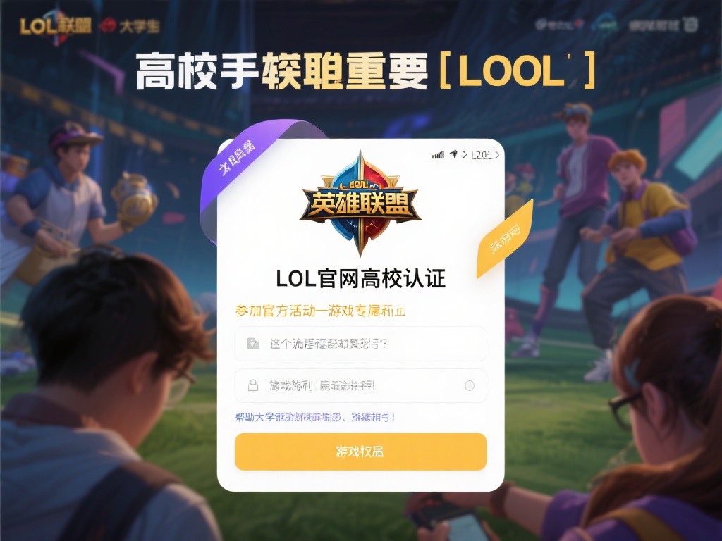 LOL官网高校认证步骤详解:新手是否觉得复杂? 引言:高校认证的重要性与新手疑惑
对于